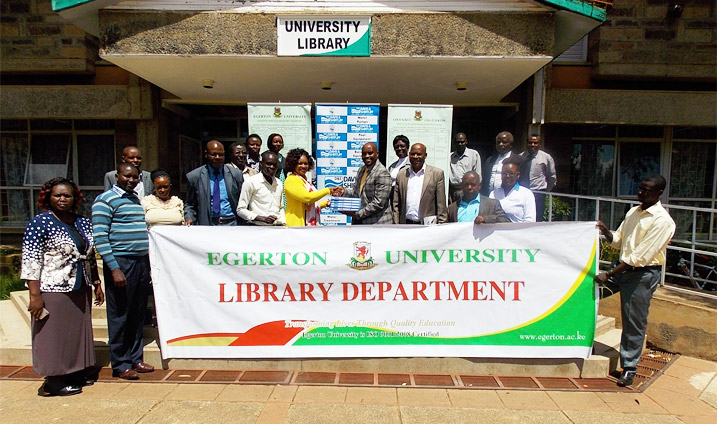 Davis and Shirtliff Egerton University Donation