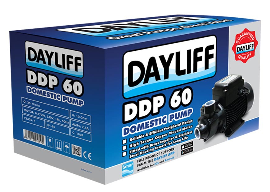 DDP 60 Water Pump Carton Box