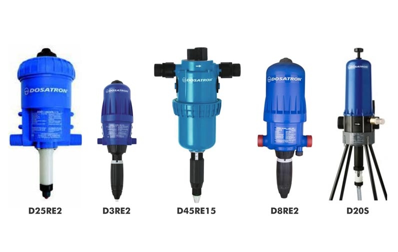 Dosatron Inline Proportional Chemical Feeders