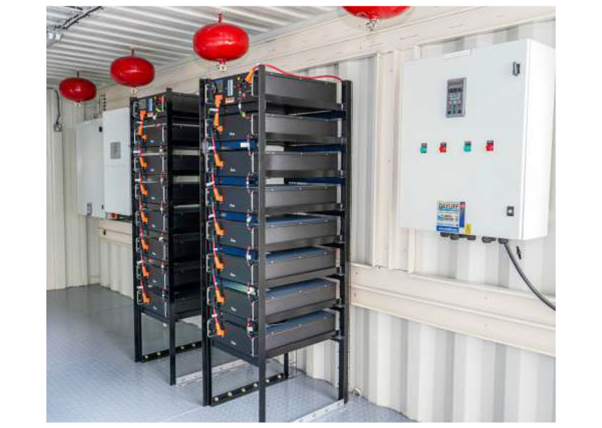 Mobile Containerized BESS Systems Interior