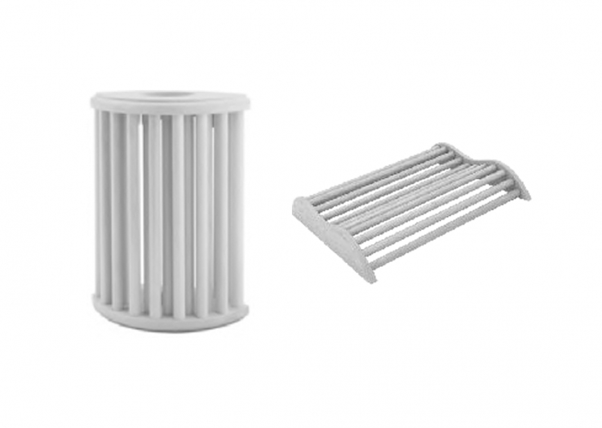 Sauna Light Cover & Wooden Pillow